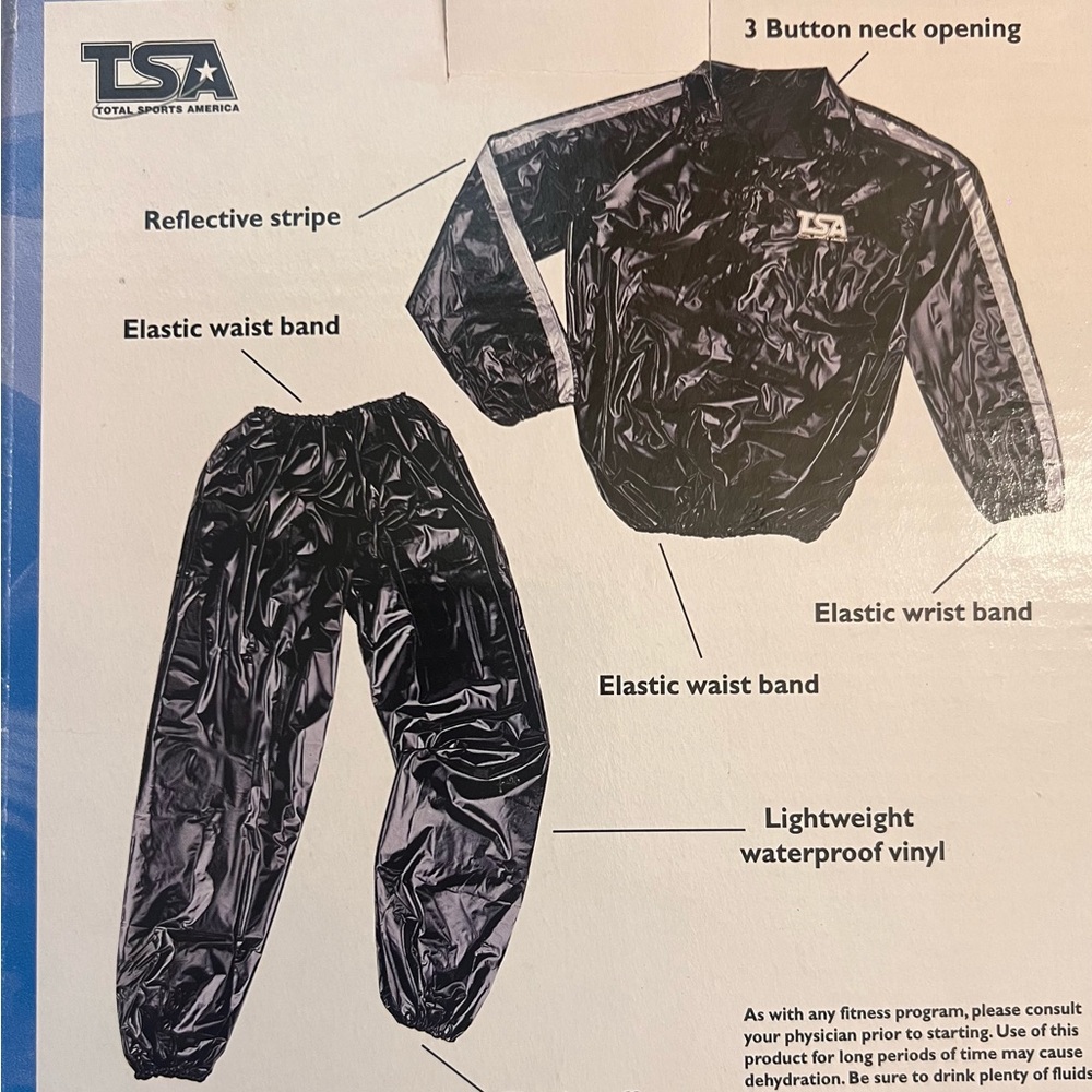 NWO/T TSA Black Vinyl Tracksuit